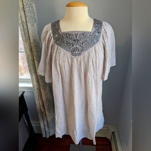 Twentyone oversized shirt or dress grey